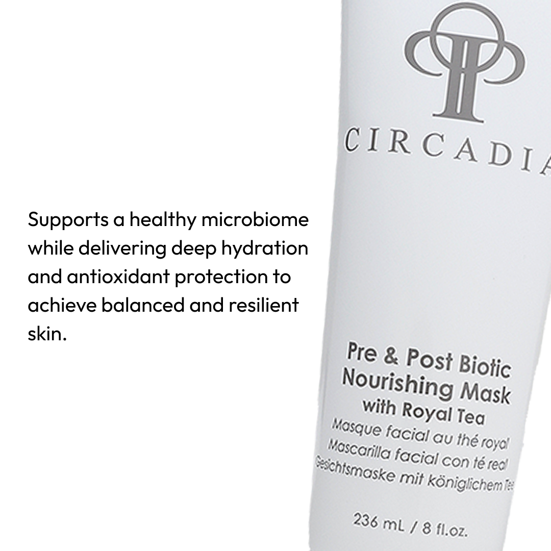Pre & Post Biotic Nourishing Mask with Royal Tea | CIRCADIA