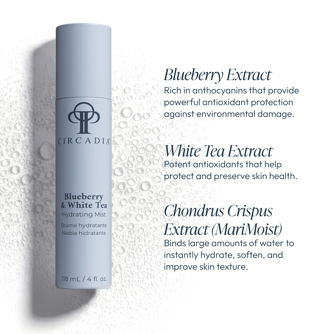 Blueberry & White Tea Hydrating Mist | CIRCADIA