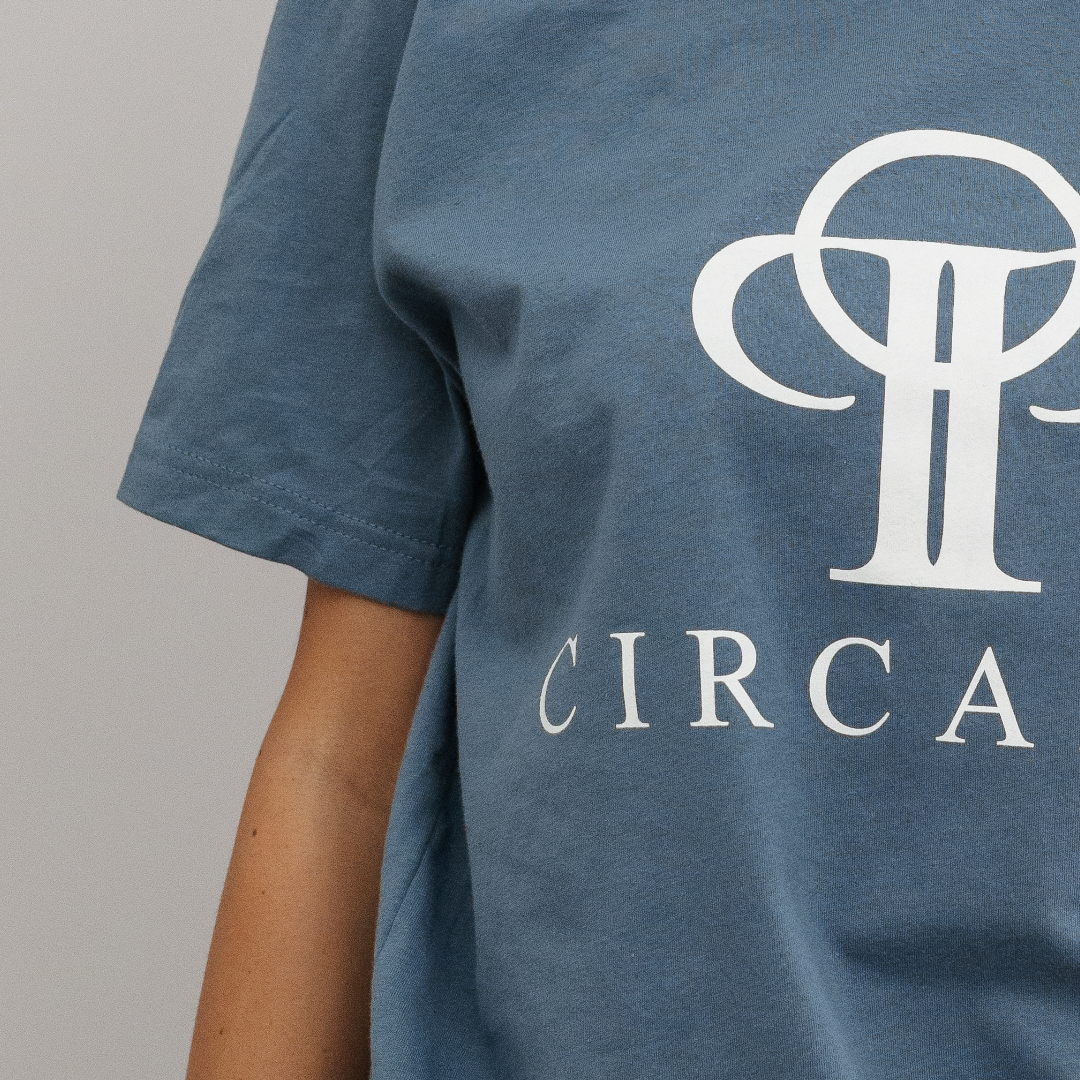Blue T-Shirt with Circadia Logo - Ingredients and Details