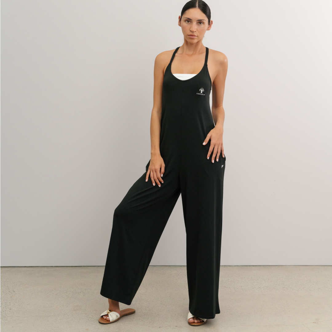 Circadia x Fabletics Women's Cloud Jersey Wide Leg Onesie - Ingredients and Details