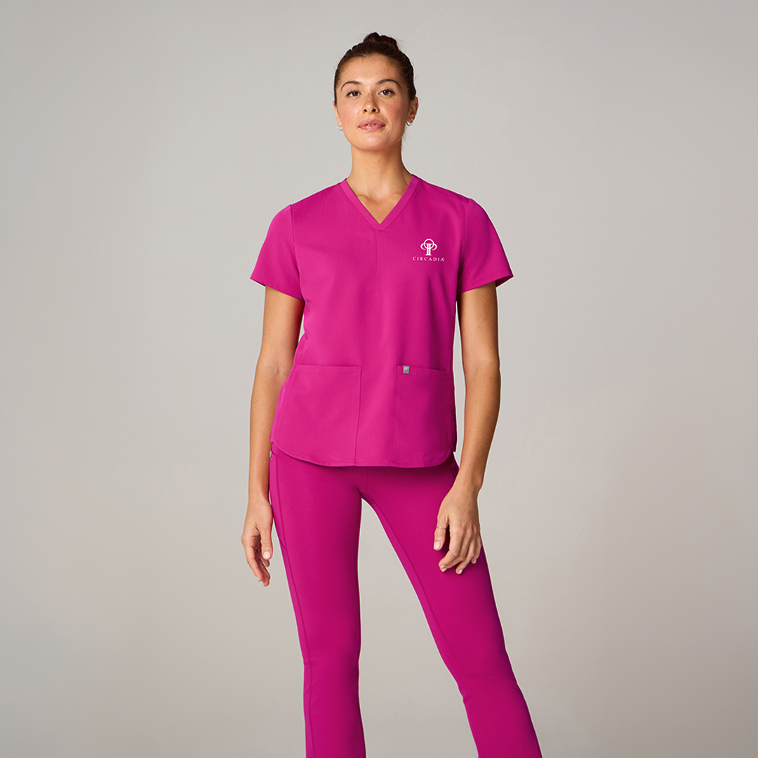 Circadia x Fabletics Women's Method 2-Pocket Scrub Top