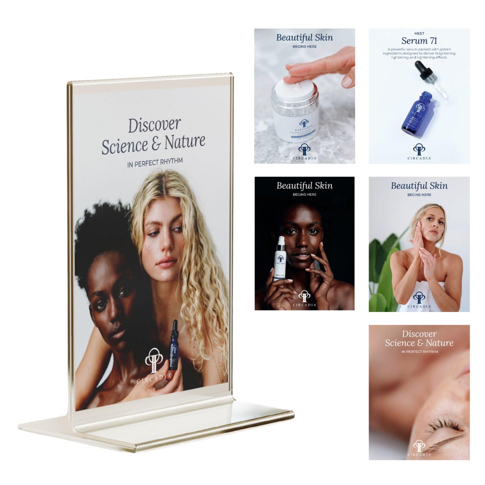 Acrylic Sign Holder - Small - CIRCADIA