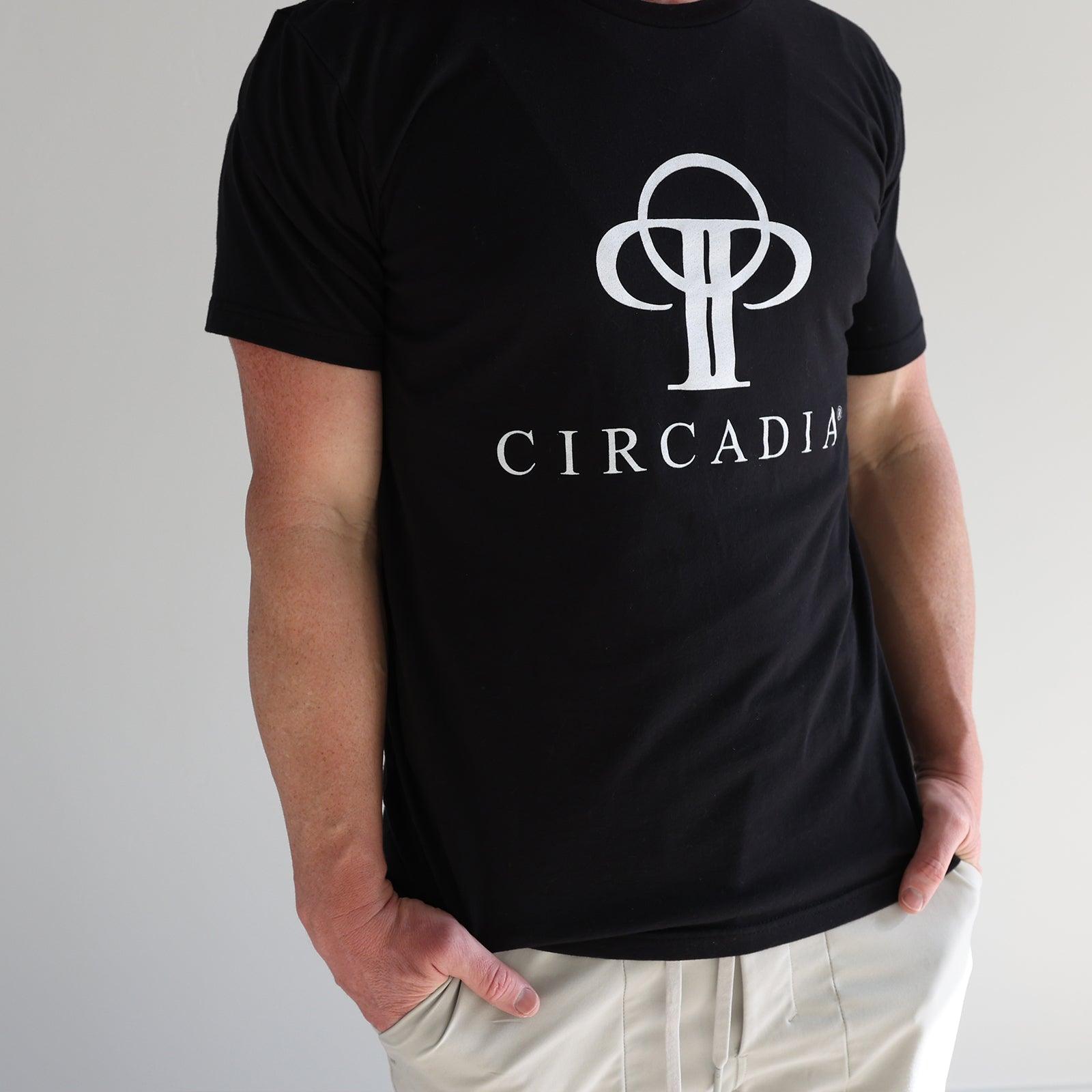 T-Shirt with Circadia Logo on front - CIRCADIA