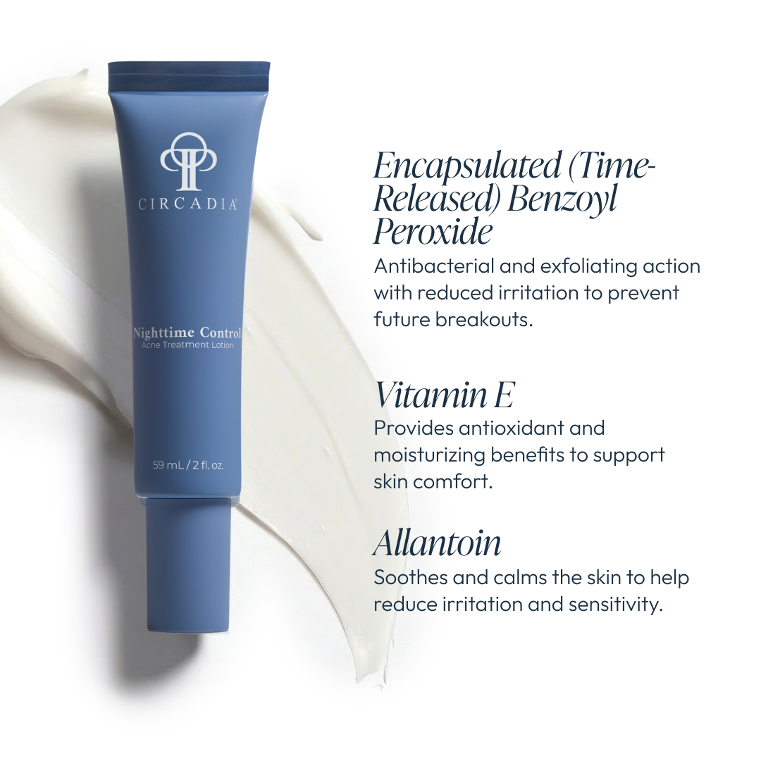 Nighttime Control Acne Treatment Lotion