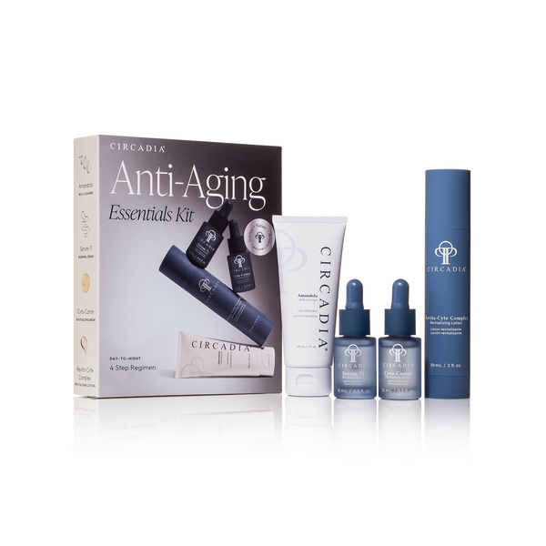 トライアルセット・サンプル FACIAL ANTI-AGEING SET Anti-Aging Essentials Regimen Kit | CIRCADIA