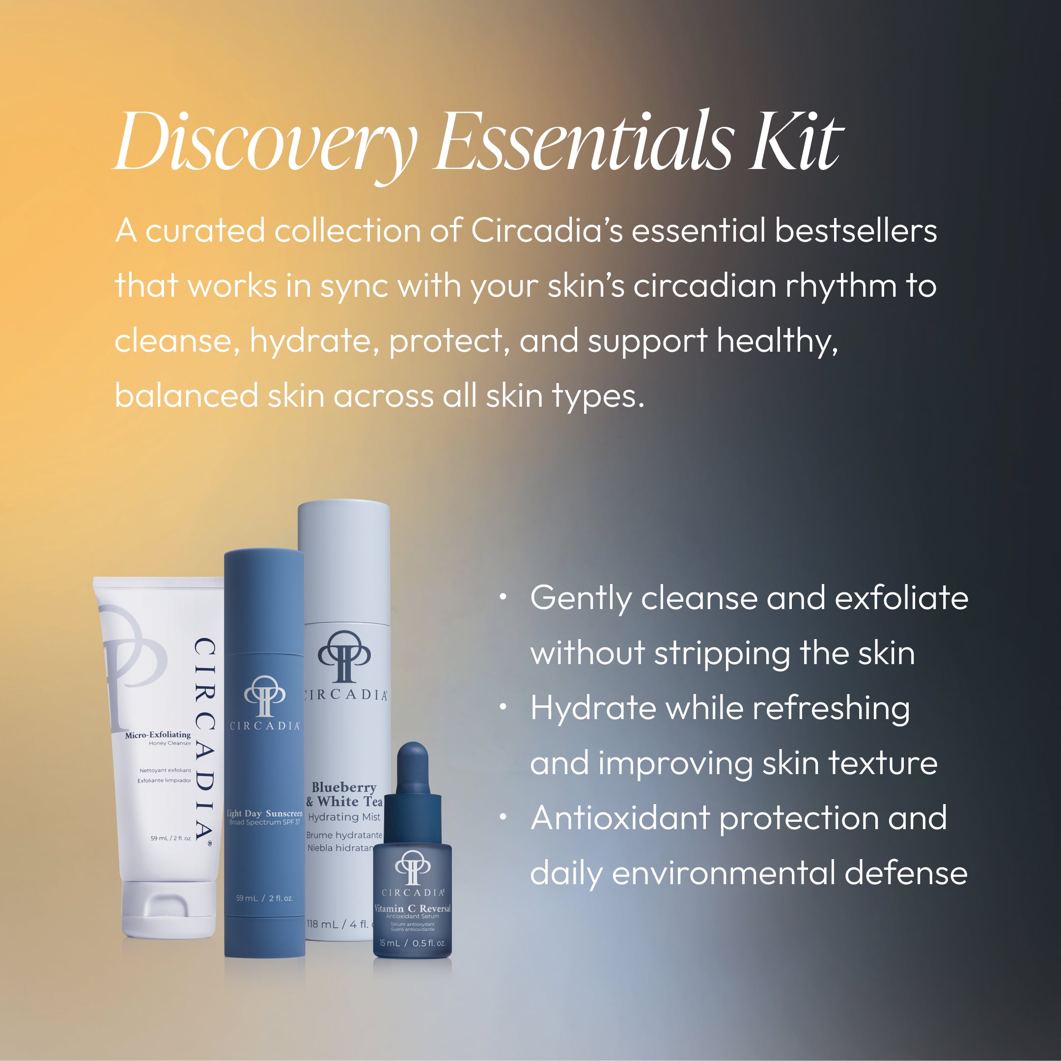 Discovery Essentials Regimen Kit | CIRCADIA
