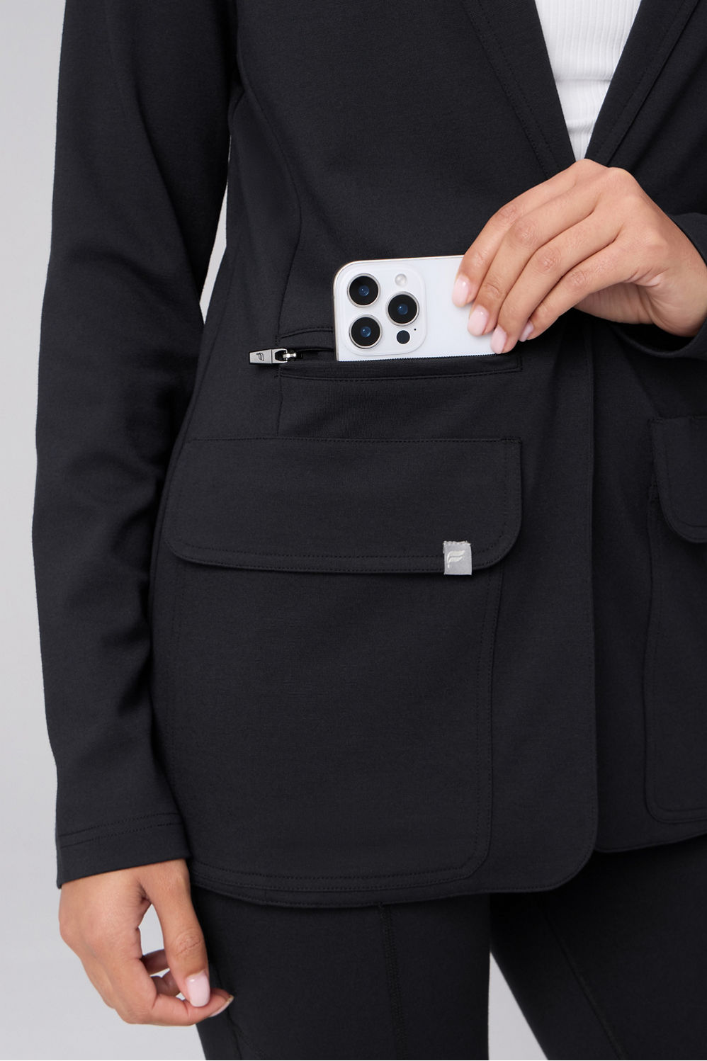 Circadia x Fabletics PonteFlex Scrub Blazer