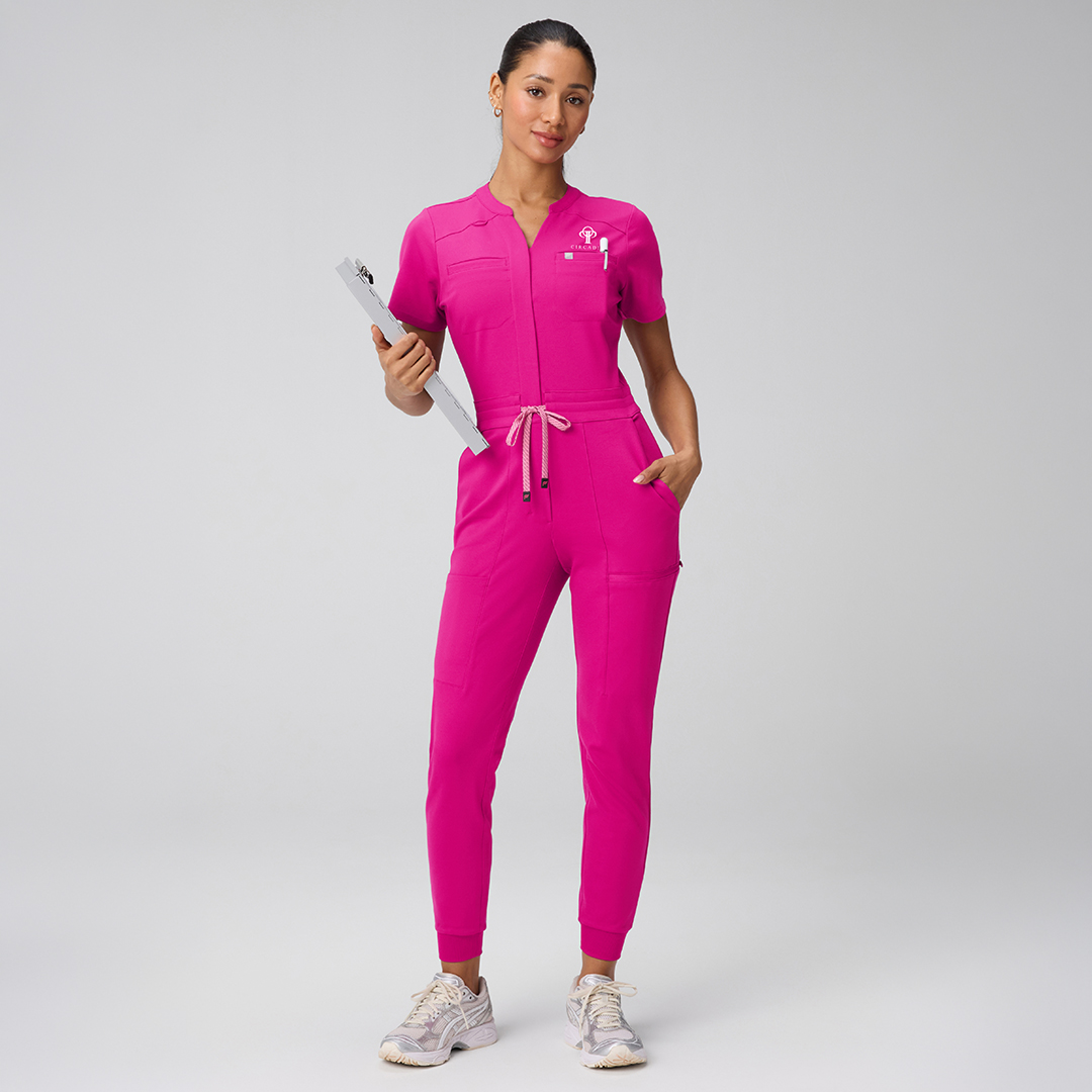 Circadia x Fabletics Women's PonteFlex Empower Scrub Jumpsuit
