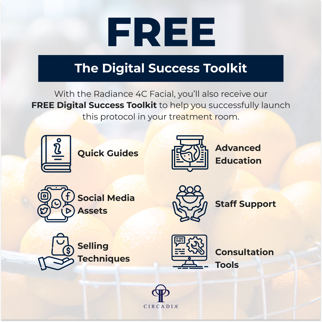 Paquete facial completo Radiance 4C Signature