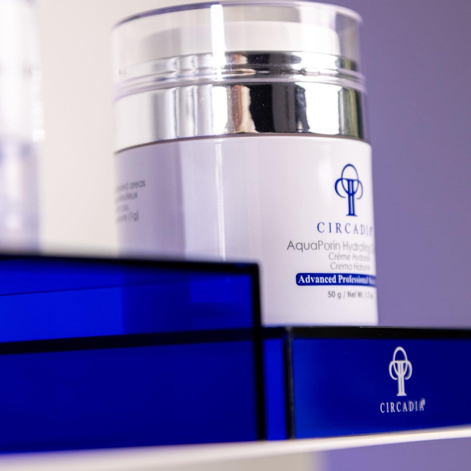 Blue Acrylic Display Riser - Small | CIRCADIA