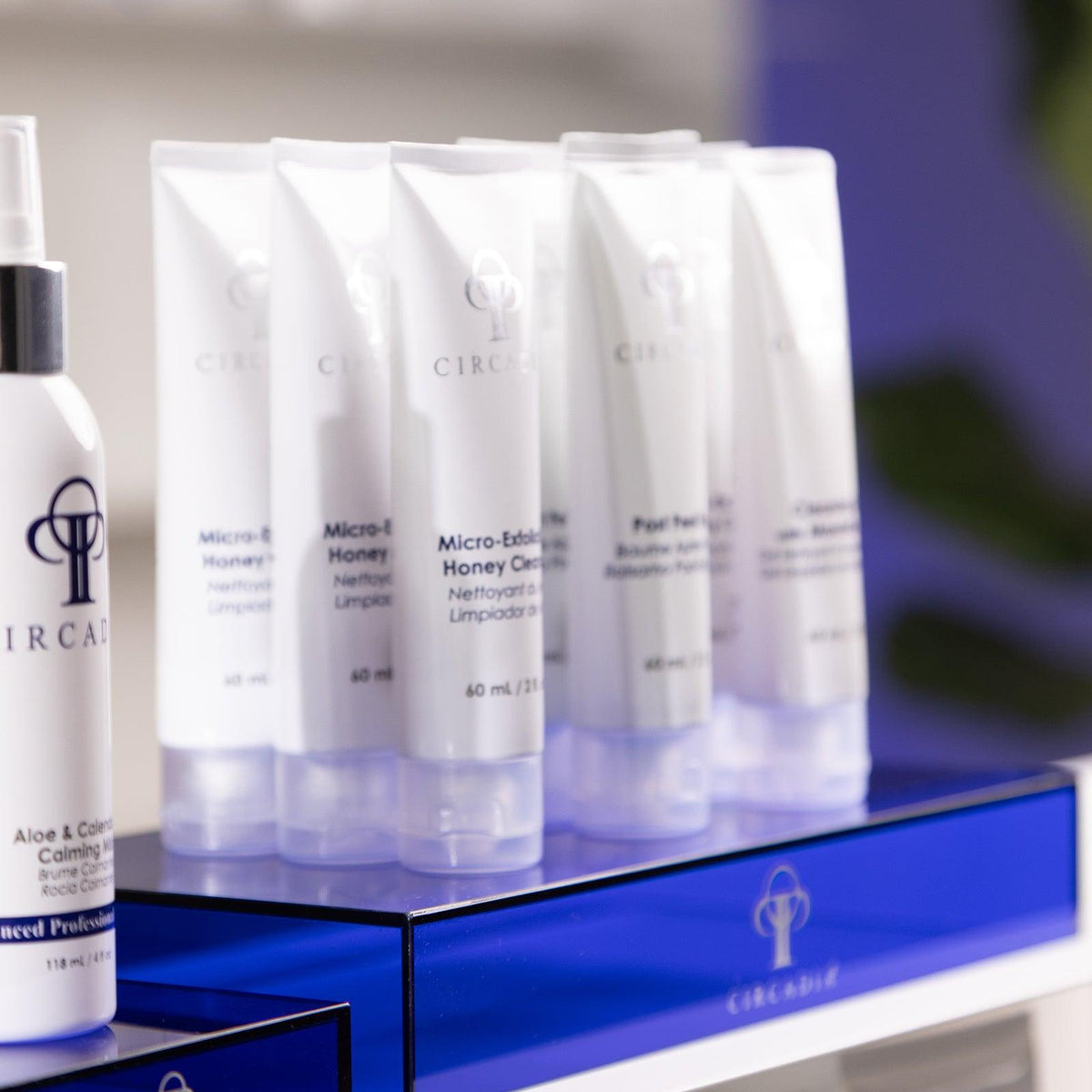 Blue Acrylic Riser - Large | CIRCADIA