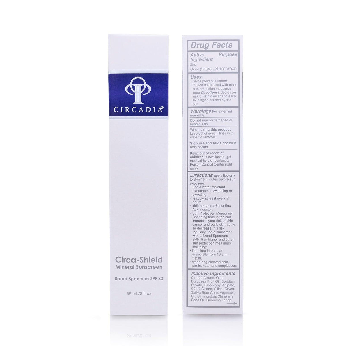Circadia Shell Circa-Shield - Mineral Sunscreen SPF 30 | CIRCADIA