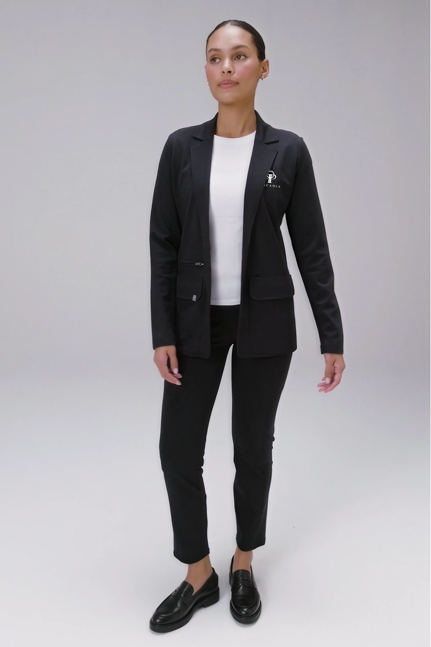 Circadia x Fabletics PonteFlex Scrub Blazer